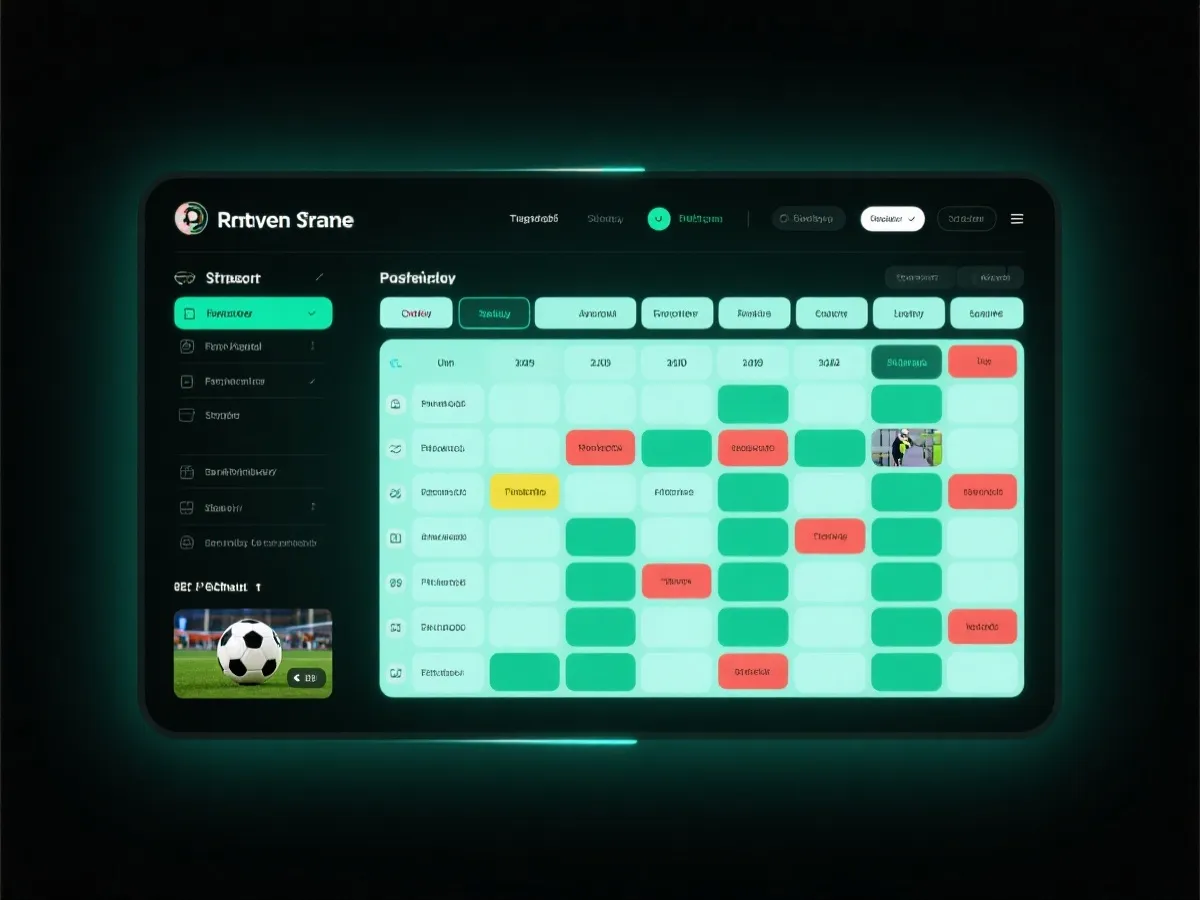 2026世界盃賽程與直播介面示意圖